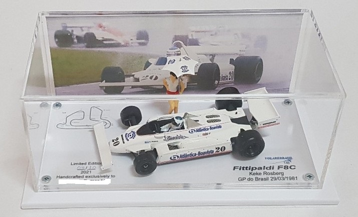 F1 FITTIPALDI F8C GP BRASIL 1981 KEKE ROSBERG - CHICO SERRA